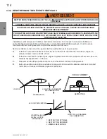 Preview for 114 page of Continental Fireplaces B36NTR Installation And Operating Instructions Manual