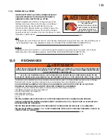 Preview for 149 page of Continental Fireplaces B36NTR Installation And Operating Instructions Manual