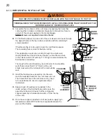 Предварительный просмотр 20 страницы Continental Fireplaces BCDV33NR Installation And Operating Instructions Manual