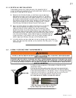 Предварительный просмотр 21 страницы Continental Fireplaces BCDV33NR Installation And Operating Instructions Manual