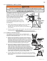 Предварительный просмотр 19 страницы Continental Fireplaces BCDV34-1NT Installation And Operating Instructions Manual