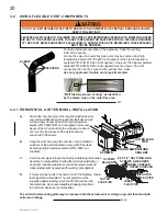 Предварительный просмотр 20 страницы Continental Fireplaces BCDV34-1NT Installation And Operating Instructions Manual