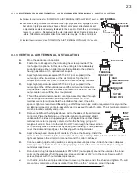 Предварительный просмотр 23 страницы Continental Fireplaces BCDV34-1NT Installation And Operating Instructions Manual