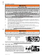 Предварительный просмотр 24 страницы Continental Fireplaces BCDV34-1NT Installation And Operating Instructions Manual