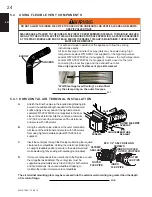 Preview for 24 page of Continental Fireplaces BCDV36CFGN-1 Installation And Operating Insctructions