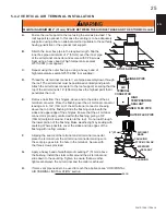 Preview for 25 page of Continental Fireplaces BCDV36CFGN-1 Installation And Operating Insctructions