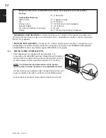 Preview for 32 page of Continental Fireplaces BCDV36CFGN-1 Installation And Operating Insctructions