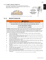 Preview for 51 page of Continental Fireplaces BCDV36CFGN-1 Installation And Operating Insctructions