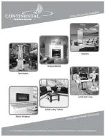 Preview for 64 page of Continental Fireplaces BCDV36CFGN-1 Installation And Operating Insctructions