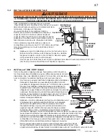 Preview for 87 page of Continental Fireplaces BCDV36CFGN-1 Installation And Operating Insctructions