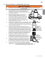 Preview for 89 page of Continental Fireplaces BCDV36CFGN-1 Installation And Operating Insctructions