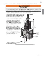 Preview for 93 page of Continental Fireplaces BCDV36CFGN-1 Installation And Operating Insctructions