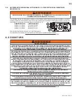 Preview for 95 page of Continental Fireplaces BCDV36CFGN-1 Installation And Operating Insctructions