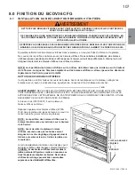 Preview for 107 page of Continental Fireplaces BCDV36CFGN-1 Installation And Operating Insctructions