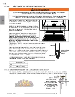 Preview for 114 page of Continental Fireplaces BCDV36CFGN-1 Installation And Operating Insctructions