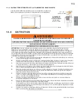 Preview for 115 page of Continental Fireplaces BCDV36CFGN-1 Installation And Operating Insctructions