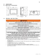 Предварительный просмотр 5 страницы Continental Fireplaces BCDV36CFGN Installation And Operating Instructions Manual