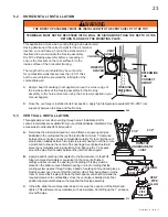 Предварительный просмотр 23 страницы Continental Fireplaces BCDV36CFGN Installation And Operating Instructions Manual