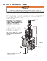 Предварительный просмотр 27 страницы Continental Fireplaces BCDV36CFGN Installation And Operating Instructions Manual