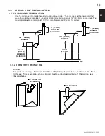 Preview for 13 page of Continental Fireplaces BCDV36CFNTR Installation And Operating Instructions Manual