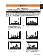 Preview for 43 page of Continental Fireplaces BCDV36CFNTR Installation And Operating Instructions Manual