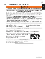 Preview for 47 page of Continental Fireplaces BCDV36CFNTR Installation And Operating Instructions Manual