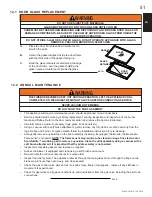 Preview for 51 page of Continental Fireplaces BCDV36CFNTR Installation And Operating Instructions Manual