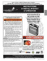 Preview for 65 page of Continental Fireplaces BCDV36CFNTR Installation And Operating Instructions Manual