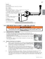 Preview for 87 page of Continental Fireplaces BCDV36CFNTR Installation And Operating Instructions Manual