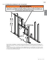 Preview for 101 page of Continental Fireplaces BCDV36CFNTR Installation And Operating Instructions Manual