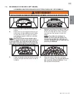 Preview for 111 page of Continental Fireplaces BCDV36CFNTR Installation And Operating Instructions Manual