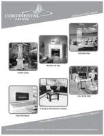 Preview for 128 page of Continental Fireplaces BCDV36CFNTR Installation And Operating Instructions Manual