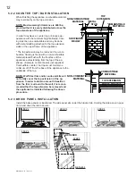 Preview for 12 page of Continental Fireplaces BCNV40-N Installation And Servise Manual