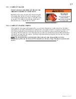 Preview for 27 page of Continental Fireplaces BCNV40-N Installation And Servise Manual