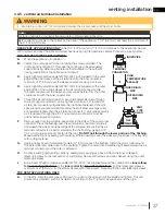 Предварительный просмотр 37 страницы Continental Fireplaces Builder 42 Series Installation And Operation Manual