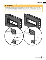 Предварительный просмотр 47 страницы Continental Fireplaces Builder 42 Series Installation And Operation Manual