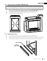 Предварительный просмотр 41 страницы Continental Fireplaces Builder CBHD4PGNA Installation And Operation Manual