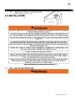 Preview for 29 page of Continental Fireplaces CB30NTR Installation And Operating Instructions Manual