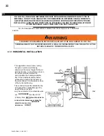 Preview for 30 page of Continental Fireplaces CB30NTR Installation And Operating Instructions Manual