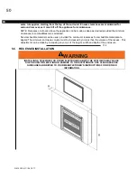 Preview for 50 page of Continental Fireplaces CB30NTR Installation And Operating Instructions Manual