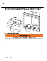 Preview for 58 page of Continental Fireplaces CB30NTR Installation And Operating Instructions Manual