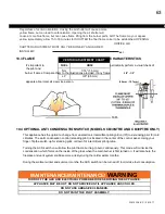 Preview for 63 page of Continental Fireplaces CB30NTR Installation And Operating Instructions Manual