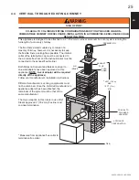 Preview for 25 page of Continental Fireplaces CB35NT Installation And Operating Instructions Manual