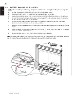 Preview for 38 page of Continental Fireplaces CB35NT Installation And Operating Instructions Manual