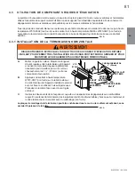 Preview for 81 page of Continental Fireplaces CB35NT Installation And Operating Instructions Manual