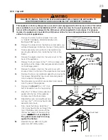 Предварительный просмотр 23 страницы Continental Fireplaces CB42NTR Installation And Operating Instructions Manual