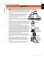 Предварительный просмотр 27 страницы Continental Fireplaces CB42NTR Installation And Operating Instructions Manual