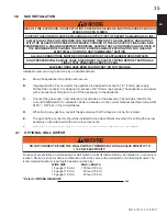 Preview for 35 page of Continental Fireplaces CB46NTR Installation And Operating Instructions Manual