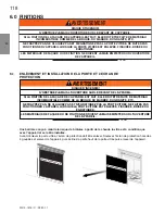 Preview for 118 page of Continental Fireplaces CB46NTR Installation And Operating Instructions Manual