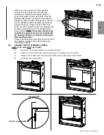 Preview for 119 page of Continental Fireplaces CB46NTR Installation And Operating Instructions Manual